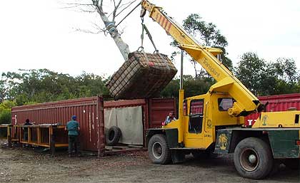 If required we can even transport trees for overseas locations.